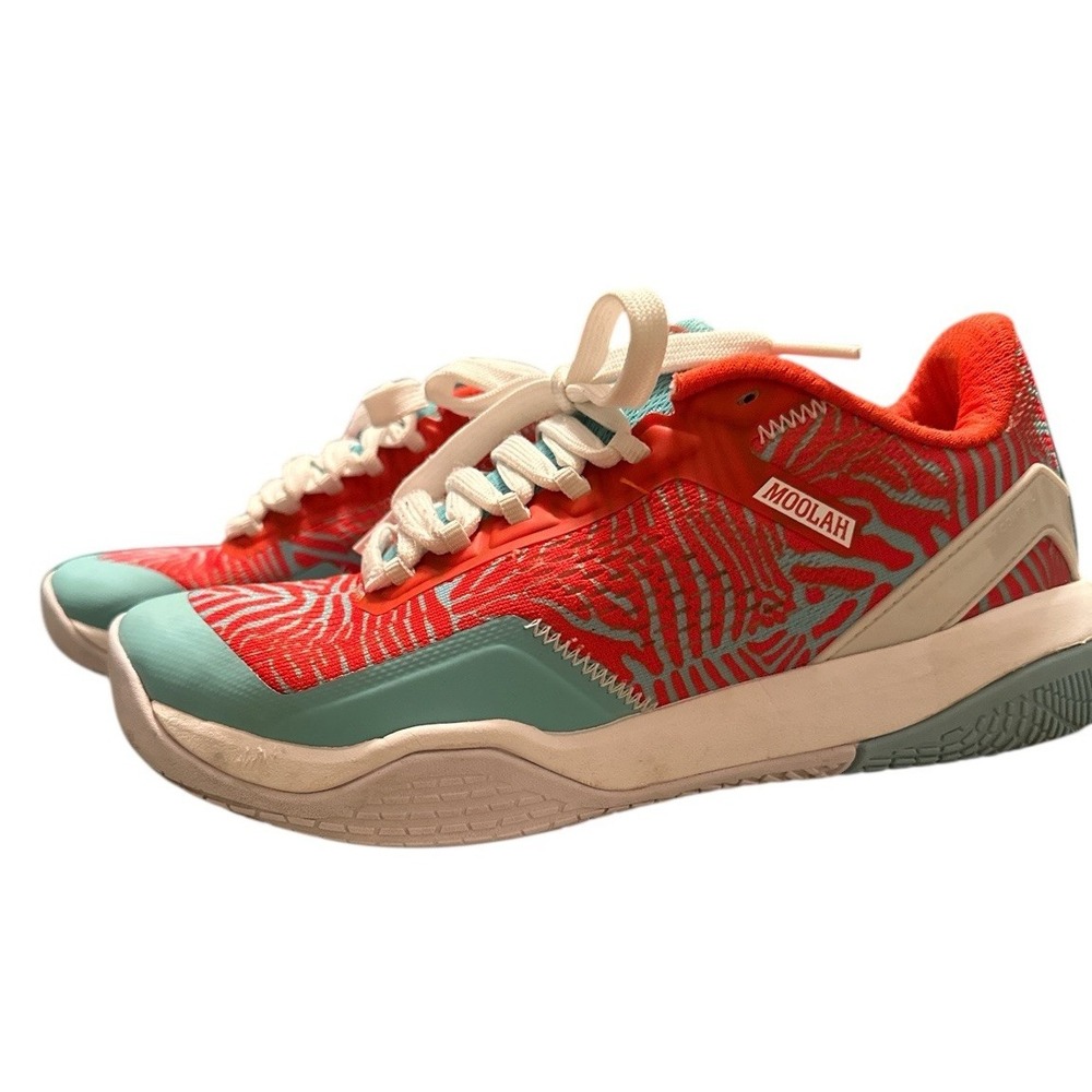 Moolah Neovolt‎ Low Women's Sneakers Size 7Aqua/Red  Shoes Outdoor Sports